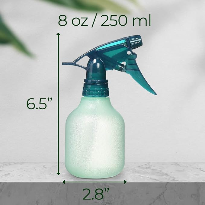 Botella vacía con atomizador Rayson 8 oz verde miniatura 3