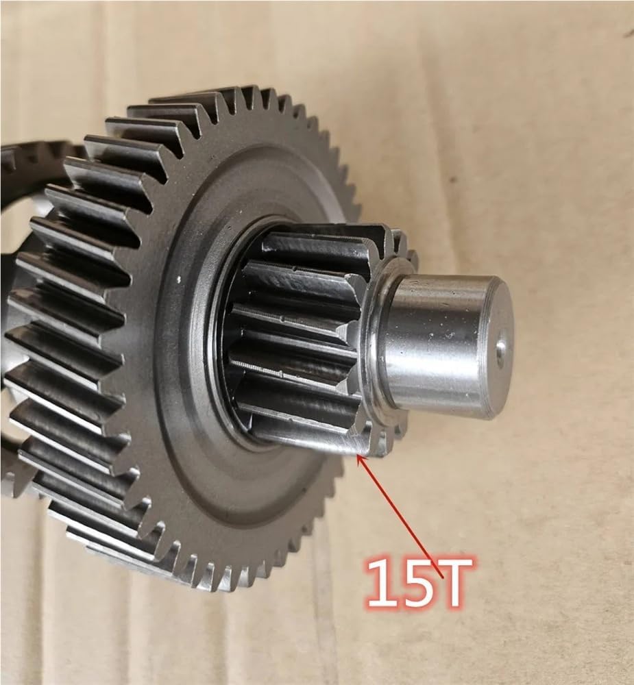 Intermediate Gear Shaft For Ha 150CC 200CC Go Kart Dune Buggy 15T Middle