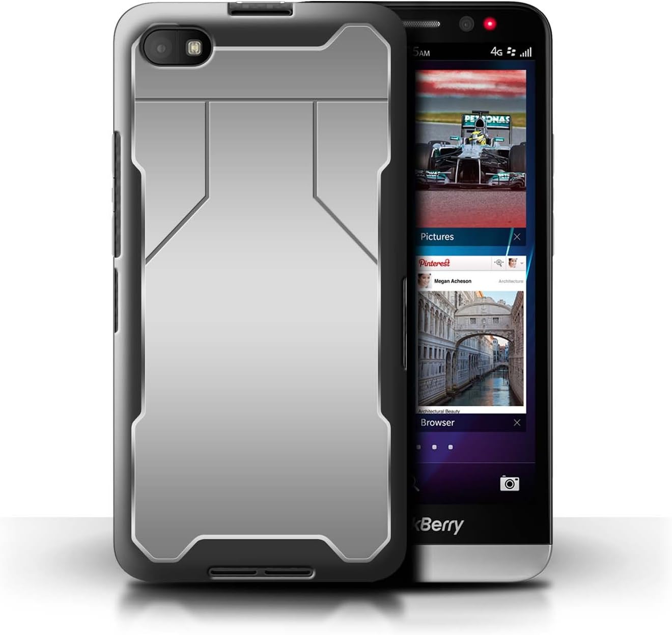 STUFF4 Phone Case/Cover for BlackBerry Z30 / Defense Design/Armour/Armor Collection