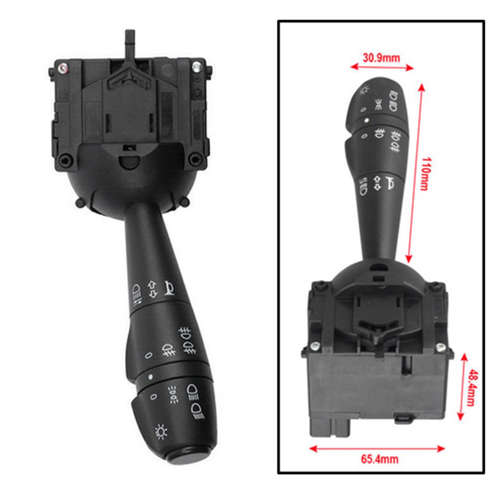 8201167988 Interrupteur de direction pour Dacia Dokker Duster Logan Lodgy | Interrupteur de clignotant 255405056R 681726046R 255400337R pour Sandero Clio