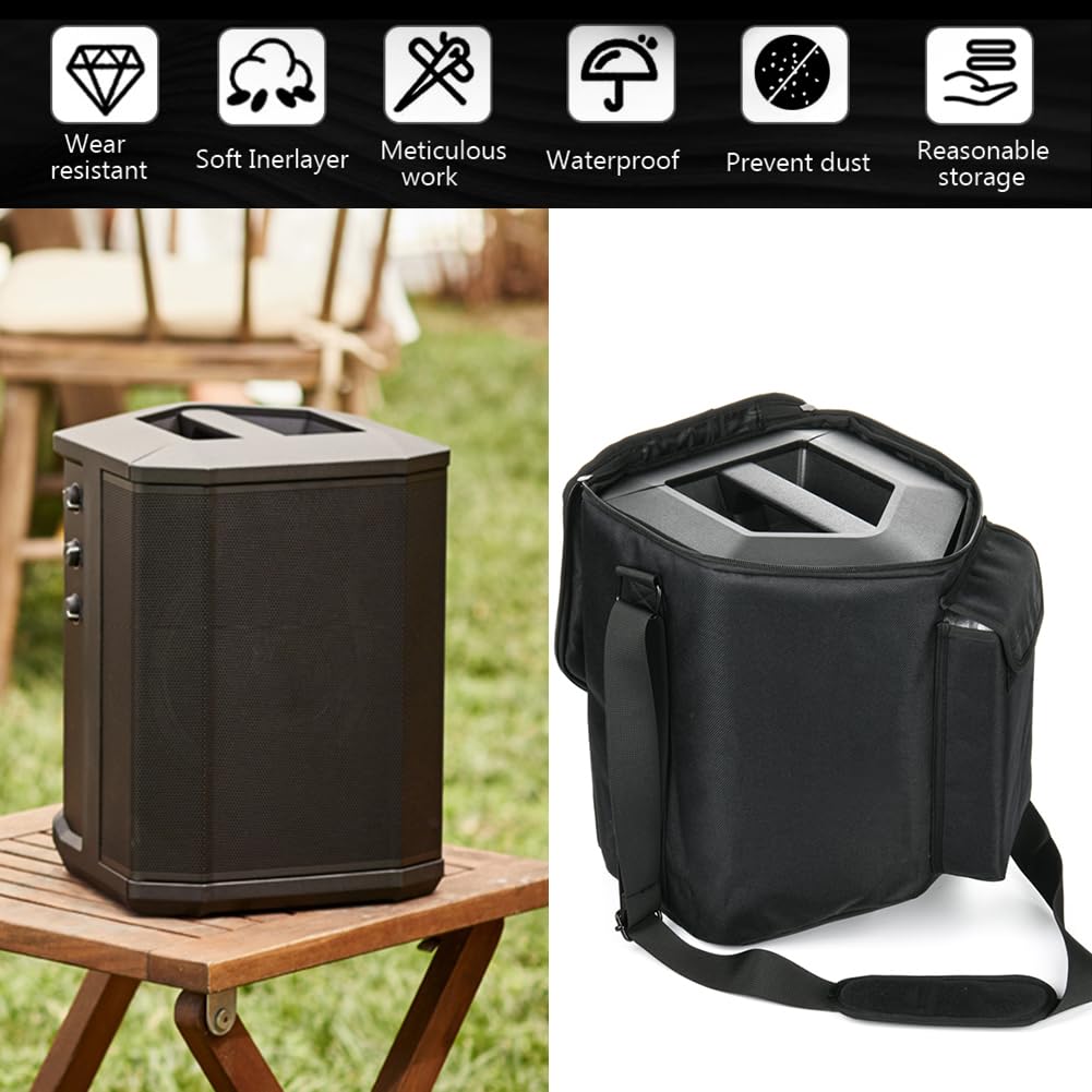 Custodia da viaggio portatile per altoparlante Bose S1 Pro/per Bose S1 Pro + altoparlante Bluetooth portatile, anti-goccia, custodia da viaggio con manico, tracolla e tasca per accessori