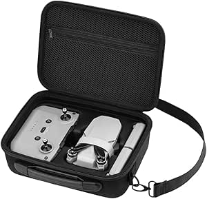 Funda Mini 4K, Funda De Transporte De Viaje Para DJI Mini 4K/Mini 2/Mini 2 SE Fly More Combo, Bolsa De Almacenamiento Rígida Con Correa De Hombro Para DJI RC N1 Remote, Hub