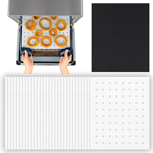 INFRAOVENS Papel pergamino tostador para Ninja Foodi DT201 DCT401, Prestige DT501 DT551, doble pila XL DCT601 DCT651, hojas de horno para horno de