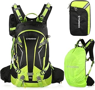 Unisex 20l Ultralight Breathable Waterproof Backpack With Rain Cover for Cycling Hiking Riding 20L Backpack (pack of 1)