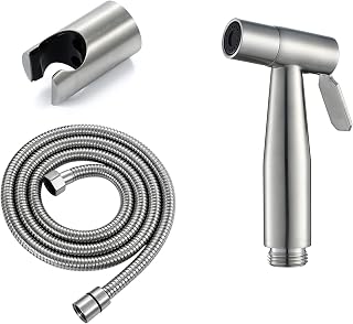 Bidet Sprayer for Toilet, Handheld Cloth Diaper Sprayer, Bathroom Jet Sprayer Attachment with Stainless Steel Hose Easy Install,for Bathing Pets, Feminine Hygiene et