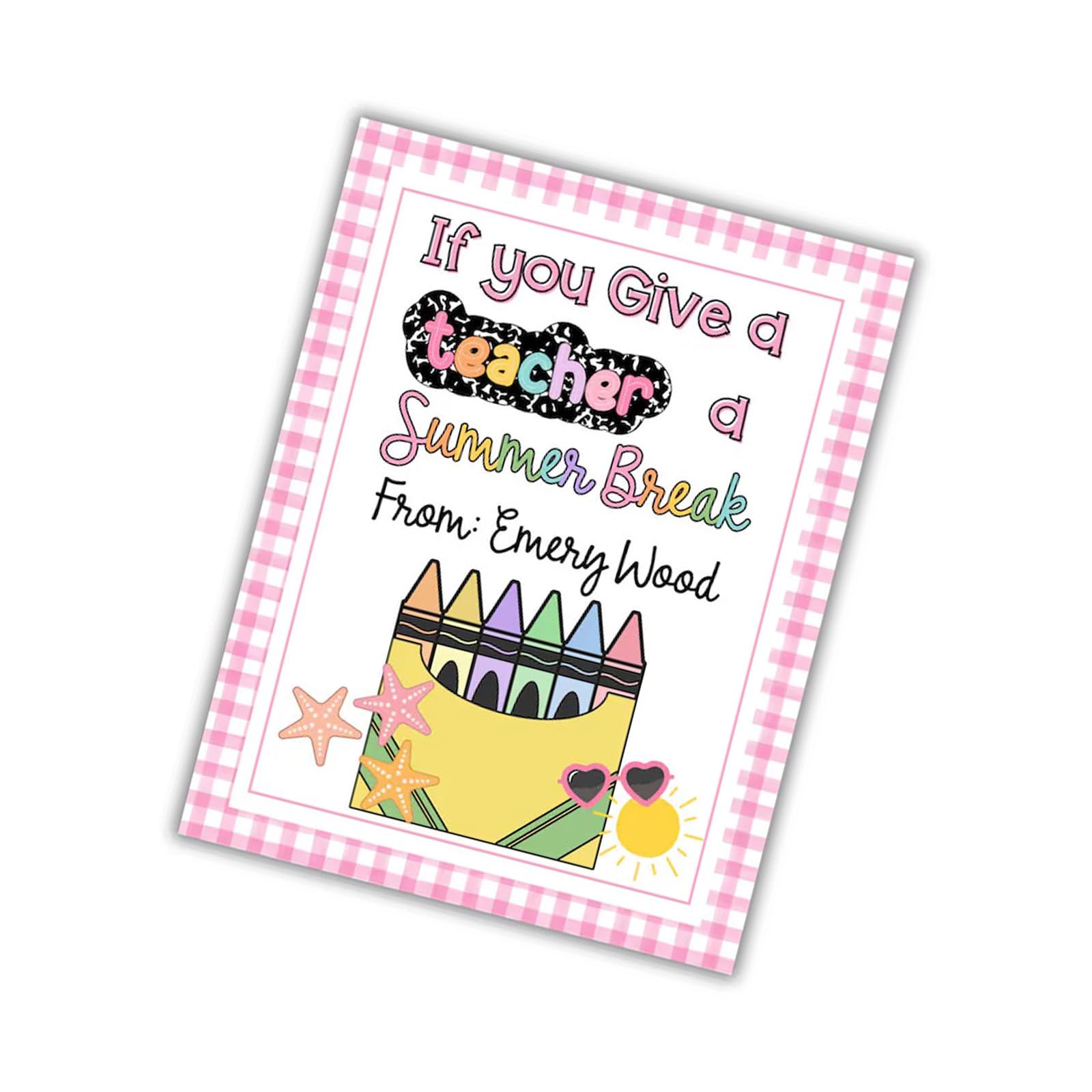 CAZSTYK Appreciation Gifts Card Booklet Elegant Design with Thoughtful Message Thank You Card Album for Educators Student Teacher Relationship Gift Accessory