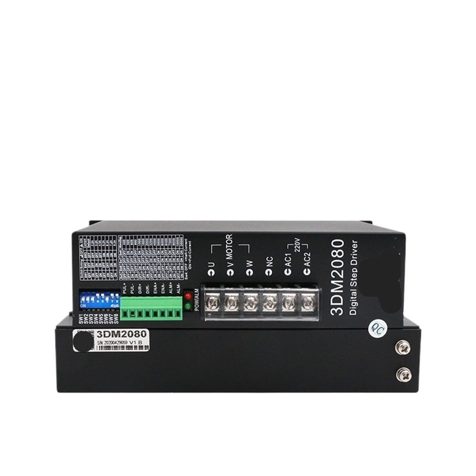Pilote de moteur pas à pas triphasé 3DM2080 240V DSP pour l'automatisation industrielle