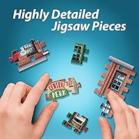 Vista 15 de Wrebbit3D Friends - Rompecabezas 3D modelo de Central Perk 440 piezas de rompecabezas reales Construye el icónico café de la serie de televisión