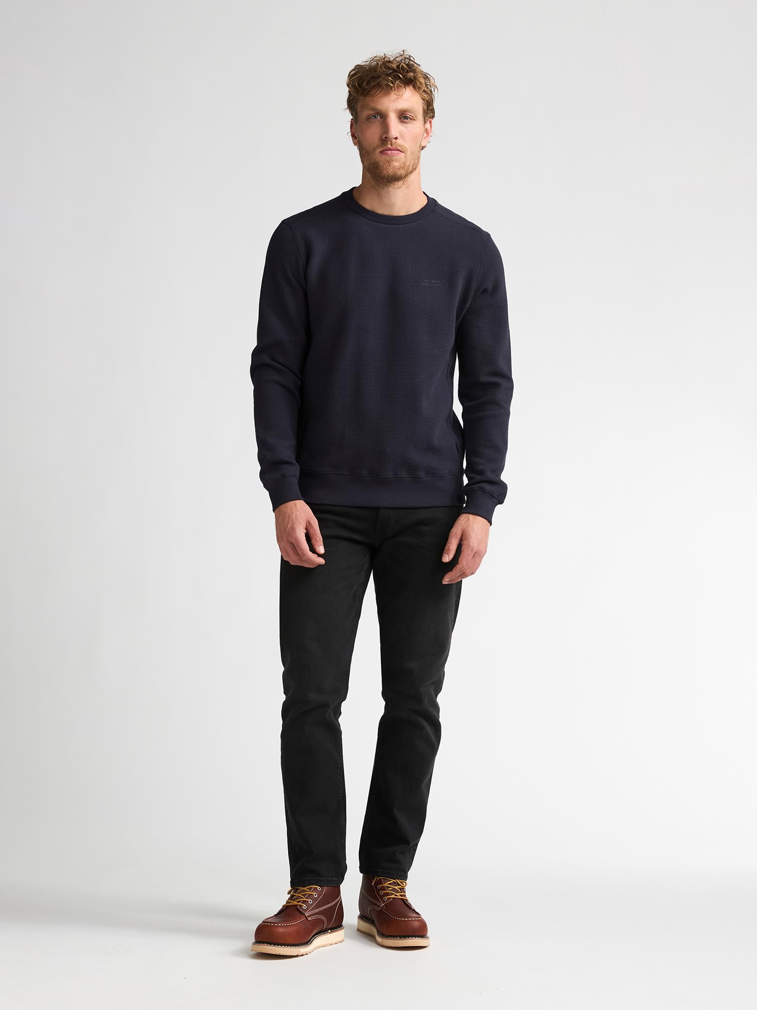 Petrol Industries - Pullover aus Waffelstrick ironmont