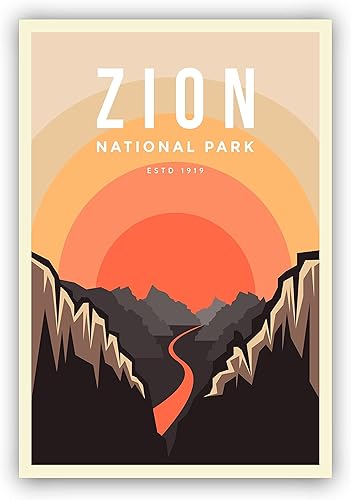 Miniatura 91 de Parques nacionales de las dunas de Indiana, impresión de póster de viaje, póster de viaje retro, parque nacional en Indiana, arte de pared de Dunas