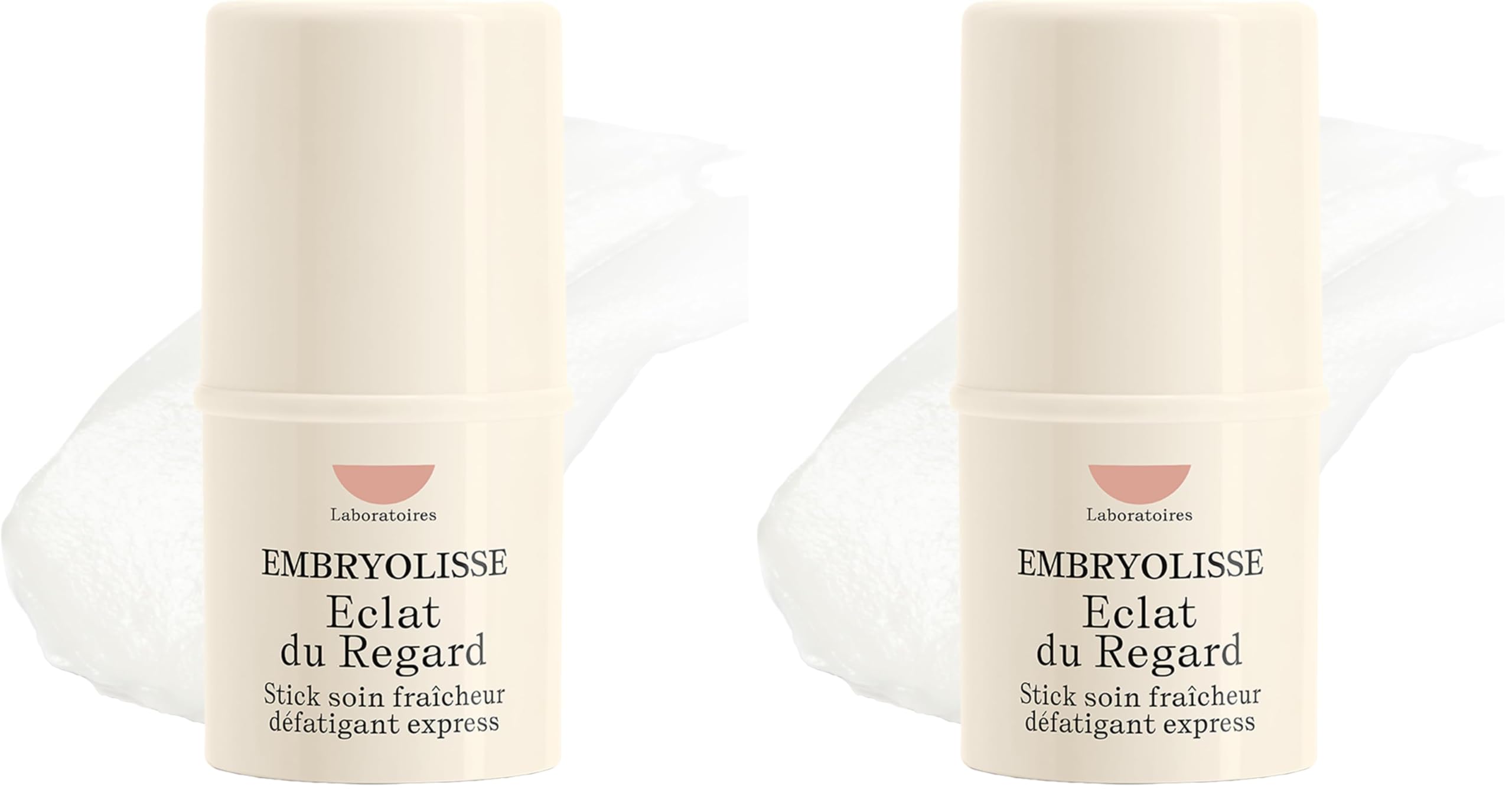 Embryolisse Radiant Eye Stick for Dark Circles & Puffiness, Cooling Under Eye Makeup Primer with Aloe Vera, Vegan, Fragrance-Free, 0.15 Fl Oz 0.15 Fl Oz (Pack of 2)