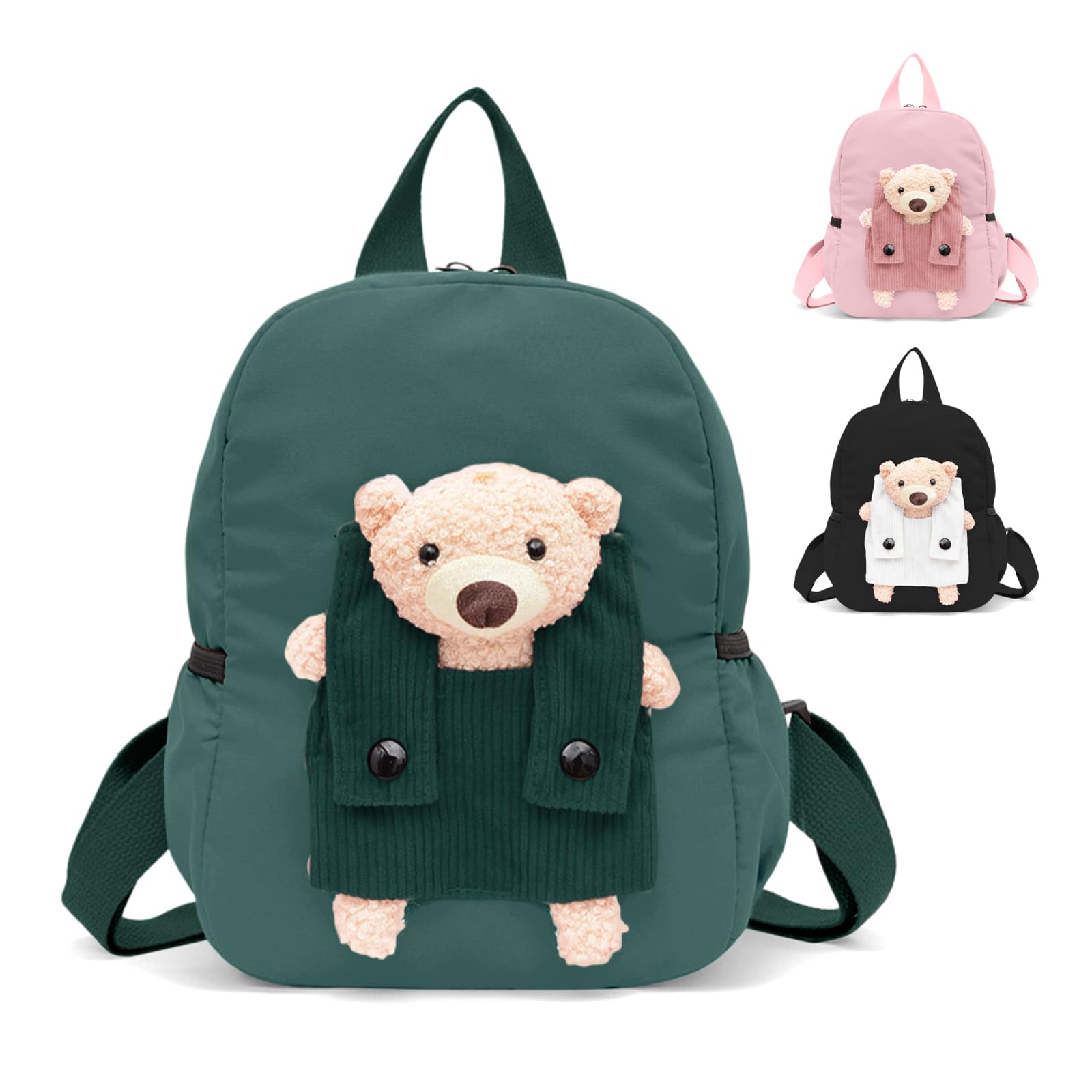 Aucuu Kindergartenrucksack Kinder, Kinderrucksack, Mini Backpack Kleinkind, Kita Rucksack, Kleinkind Schultasche, Kindergarten Schultasche für Mädchen Junge