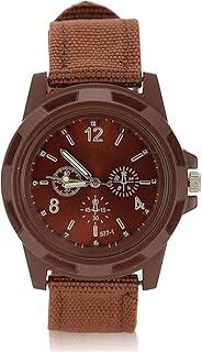 Relógio de Pulso, Relógios Masculinos Redondos Com Alça de Náilon, Relógios Militares para Homens, Relógios Militares do Exército, Relógios de Pulso à Prova D'água para Homens