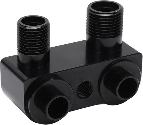 Kit de montaje del compresor de CA, adaptador de compresor de aire acondicionado de alta eficiencia antioxidante negro 90 ángulo de rotación sólido