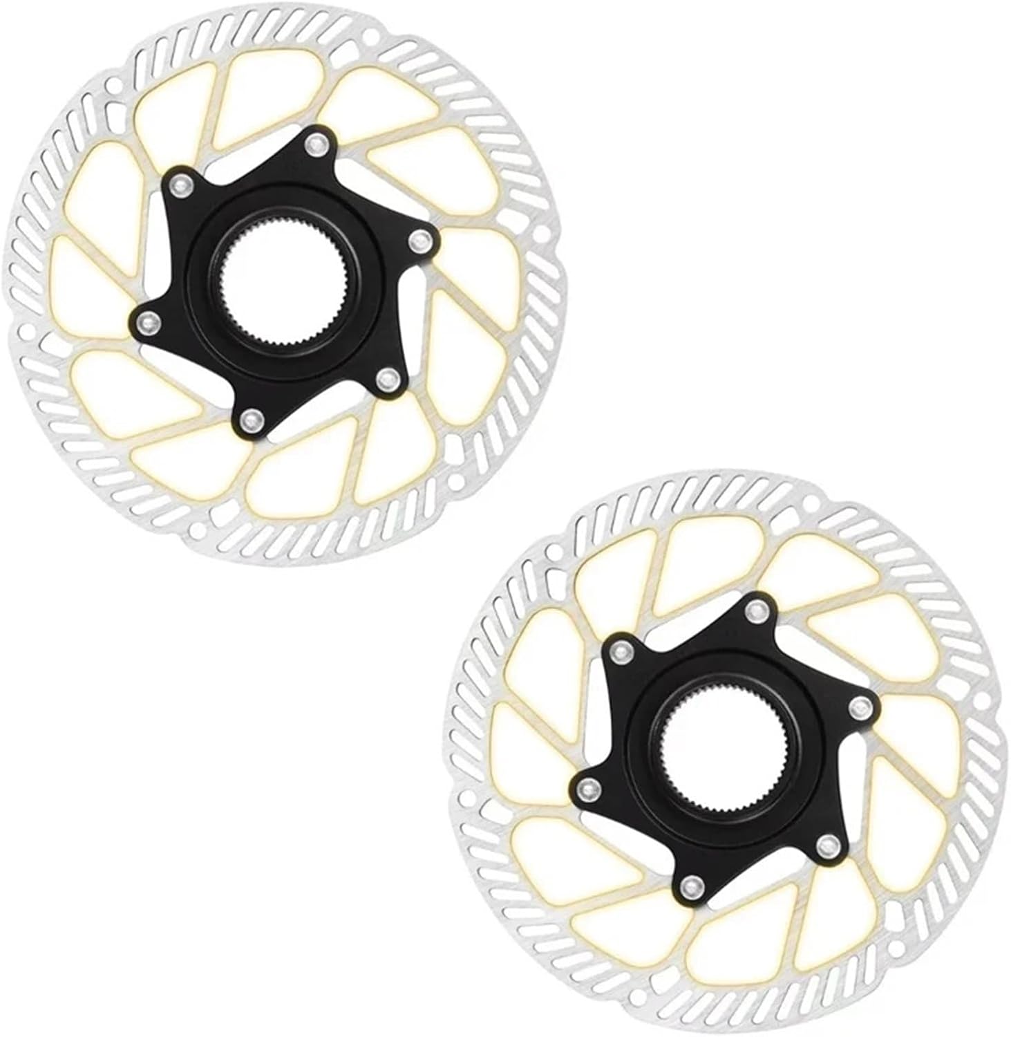 Mtb Bicycle Center Lock Brake Discs 140 160mm 180Mm 203Mm Road Bike Disk Rotor(2PC- 140mm)