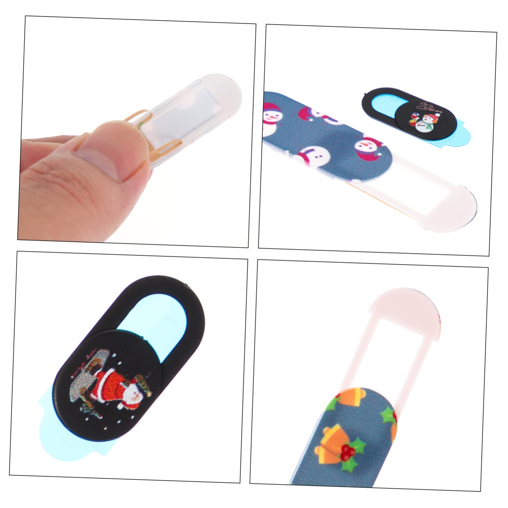HOMSFOU 24piezas Cubierta De Privacidad para Cámara Web Deslizante y Fácil De Usar Protección para Laptop y Tablet para Seguridad El Hogar Oficina