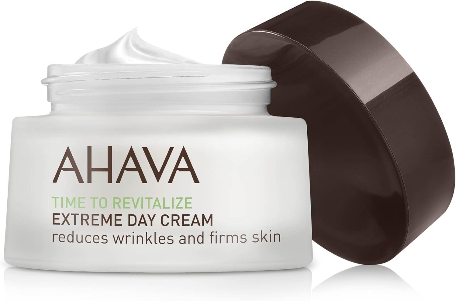 AHAVA Excessive Day Cream – Silky Tender, Reduces Wrinkles, Companies & Strengthens Pores and skin, Enriched with Patented Excessive Advanced, Unique Lifeless Sea Osmoter, Peptides, Hyaluronic Acid & Resveratrol 1.7 fl.oz