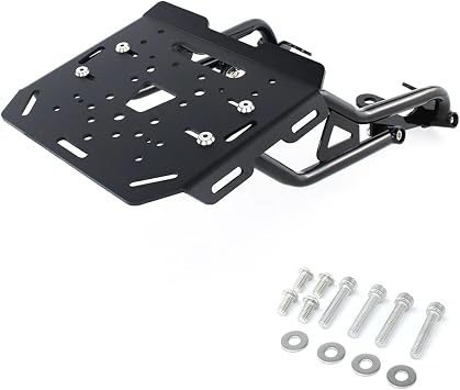 for Triumph Trident 660 2021-2025 Motorcycle Rear Luggage Cargo Rack Aluminum Top Plate Steel Support Bracket