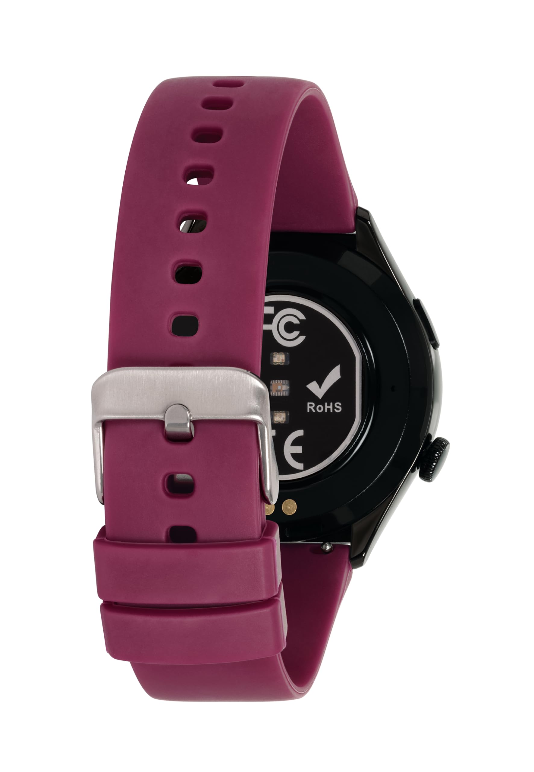 Breil, Collezione BC 3.9, Smartwatch Unisex con 2 Cinturini, in Silicone e in Acciaio Maglia Mesh, Resistente all'Acqua, Connettività Bluetooth, Ricarica Wireless, Cassa 39 mm in Lega di Zinco