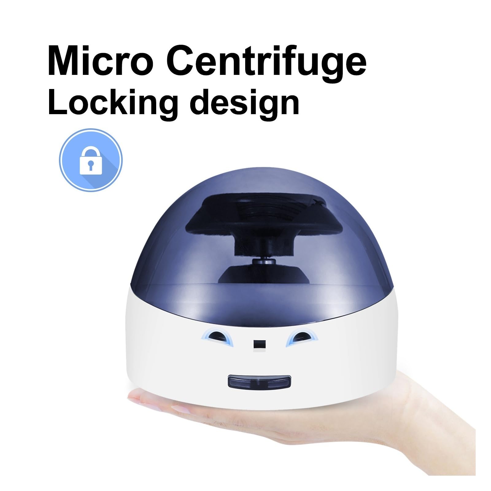 5000/7000 U/min Mini-Zentrifuge Labor PRP PCR Mikrofiltration Hochgeschwindigkeitszentrifuge D1008/D1008E Präzise Kontrolle(D1008E(green))