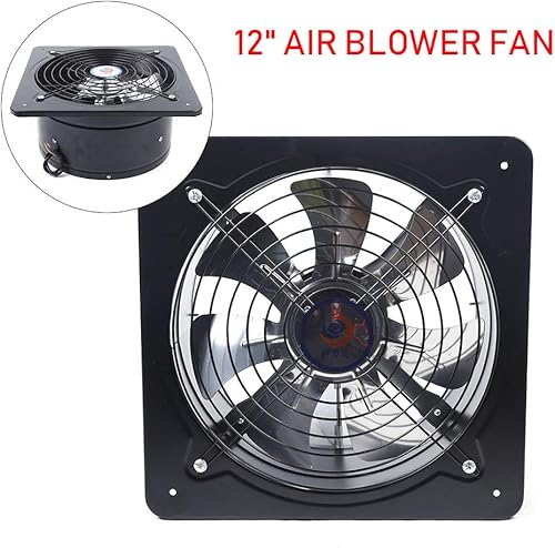 Miniatura 9 de Ventilador a prueba de explosiones de 12 pulgadas, extractor de ventilación industrial, soplador, humos de pintura, flujo de escape, ventilador