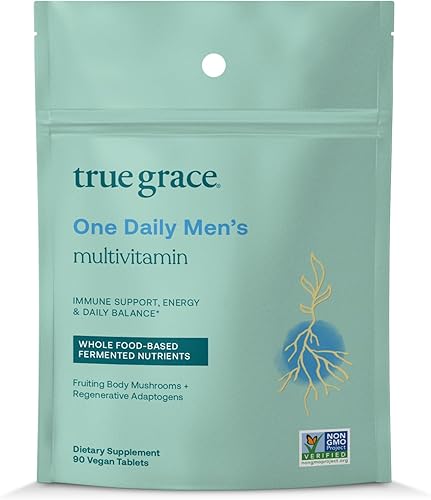 Miniatura 9 de True Grace One Daily - Minerales fermentados multivitamínicos para hombre adaptógenos orgánicos y setas para todo el cuerpo inmune resistencia apoyo