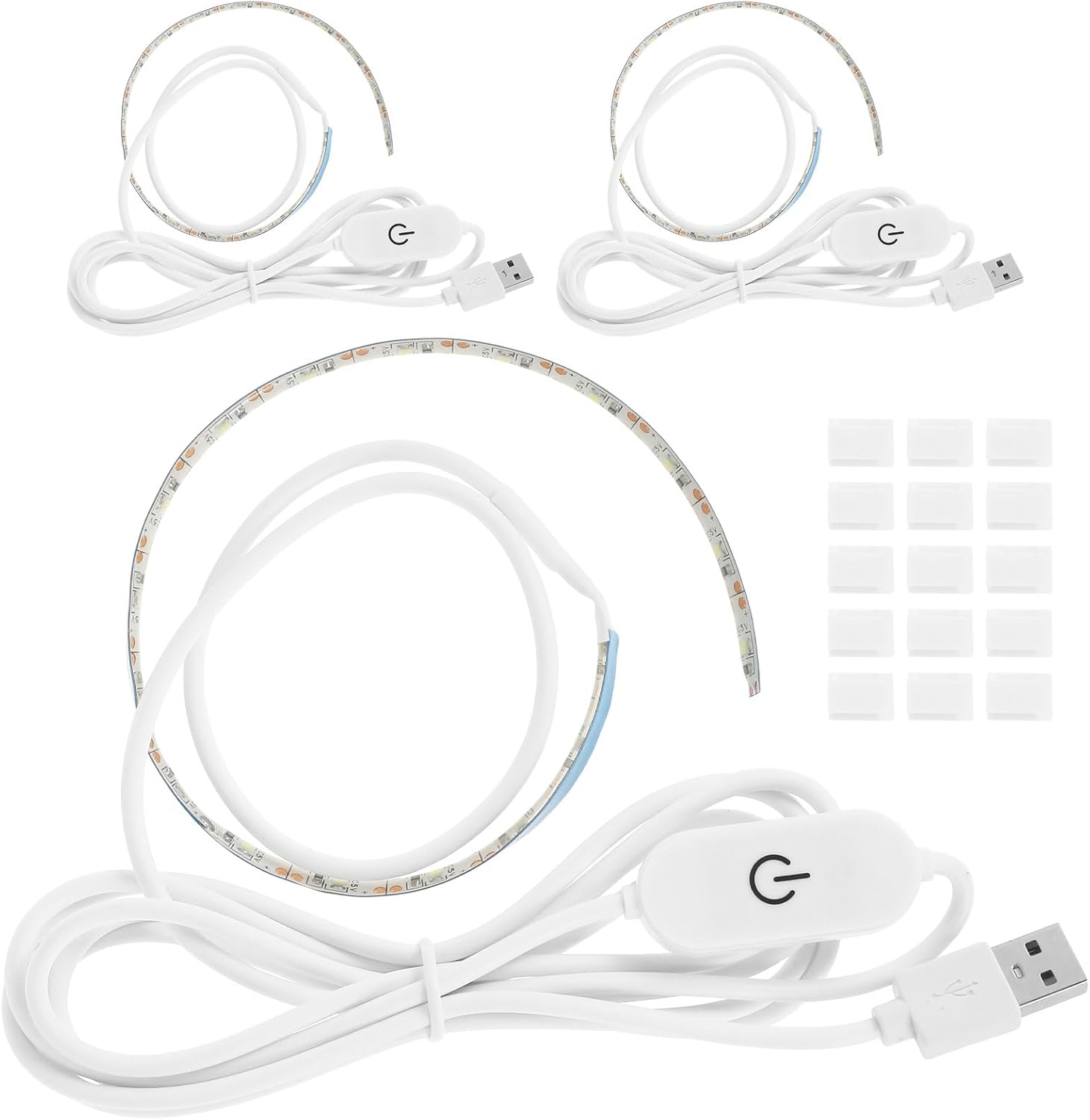 A bright LED light strip for a sewing machine