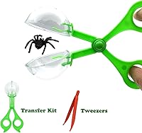 Vista 4 de Kit para atrapar insectos, kit de recolección de insectos para niños, kit de explorador de la naturaleza al aire libre con pinzas, lupa, kit