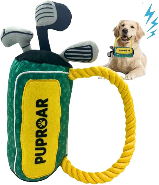 Golf Bag Dog Toy