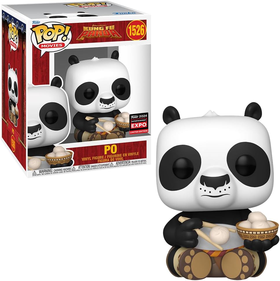 Pop! Movies: Kung Fu Panda - Super Po with Dumplings (2024 Limited Edition Entertainment Expo Shared Exclusive)
