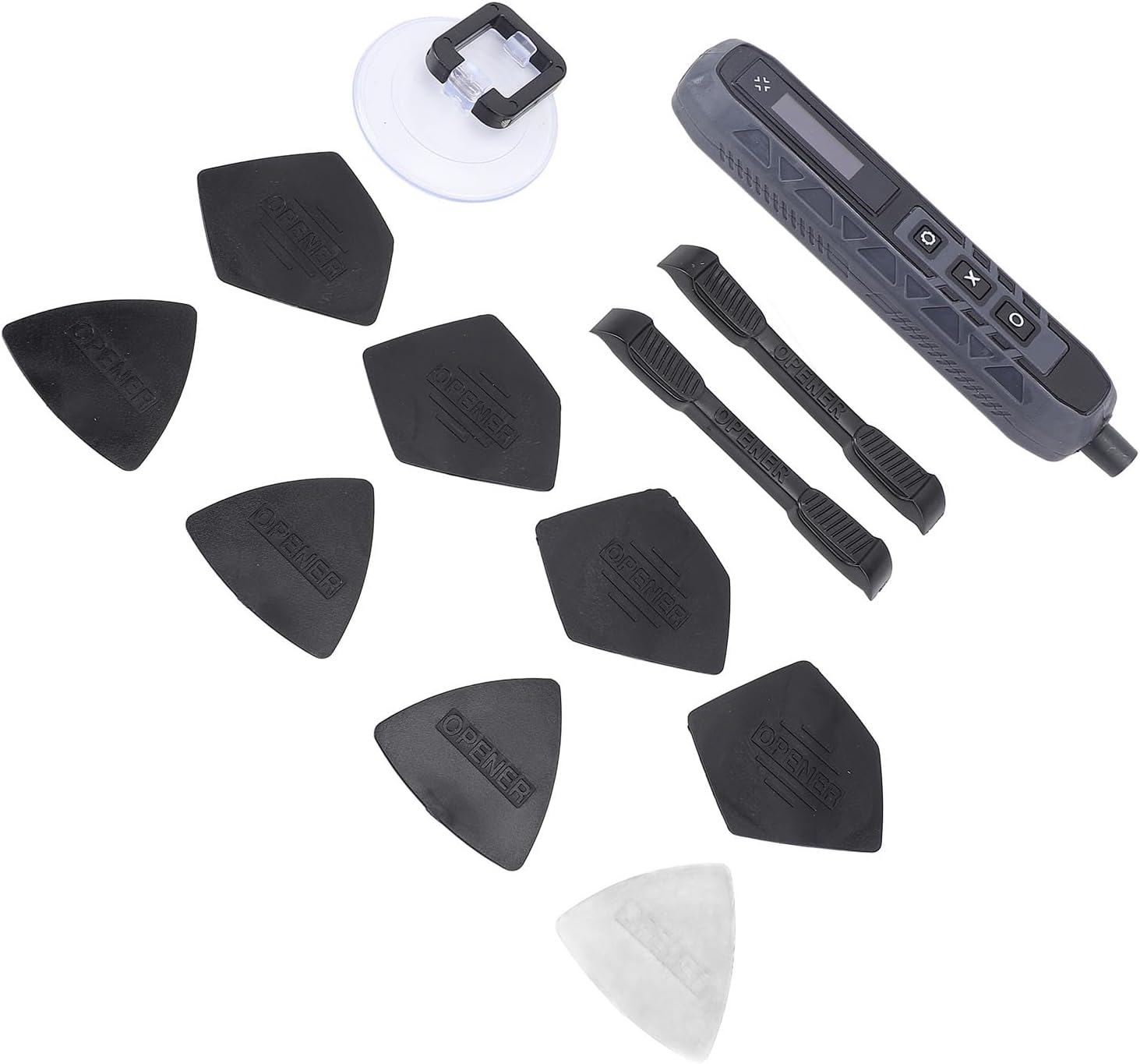 Electric Screwdriver Kit Cordless Rechargeable Power Screwdriver Repair Tool Set with 163 Magnetic Bits for Phone Laptop Camera Watch Repair CrMo Alloy Steel ABS Plastic 1018g