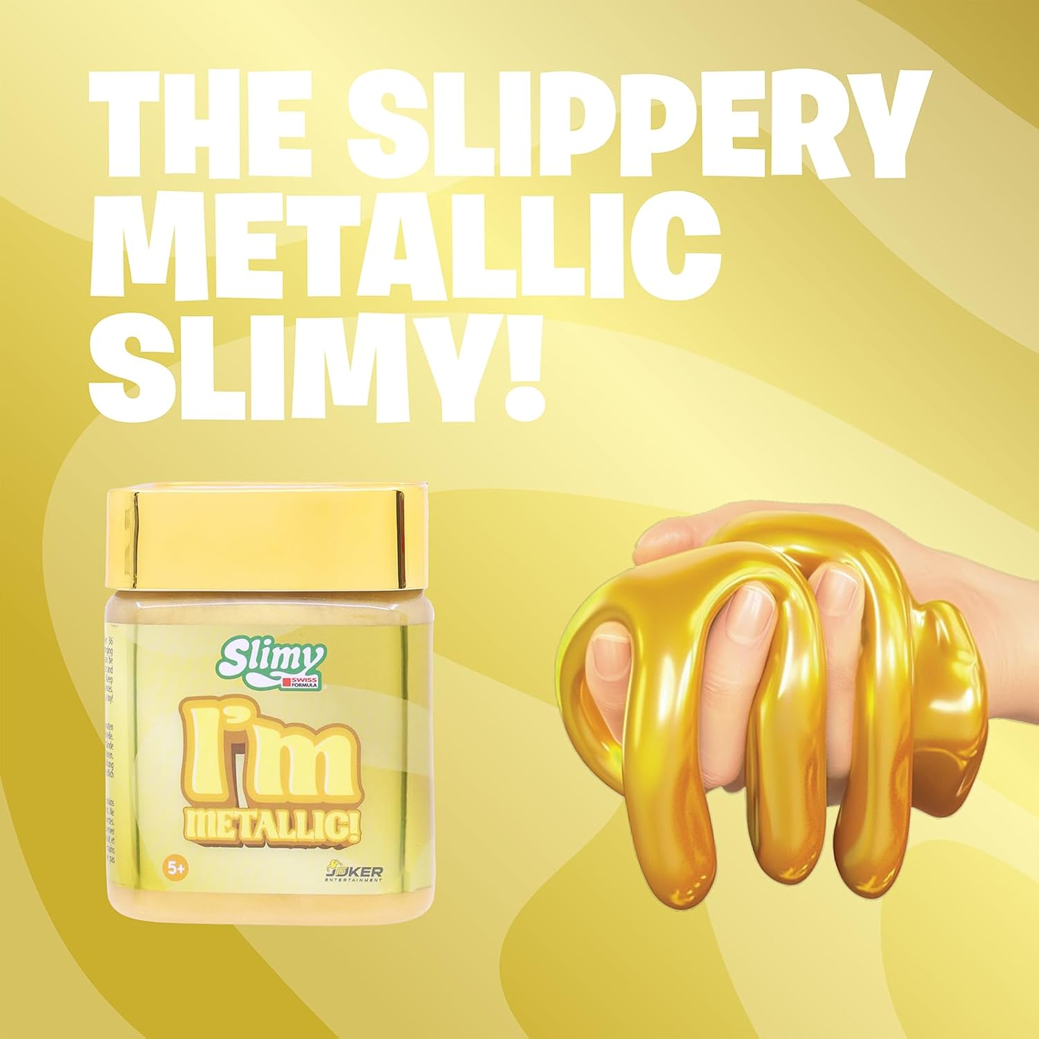 Cra-Z-Art I'm Slimy 4pk Jar Giftset - Metallic Pre-Made Slime with 5 Cool Mix-Ins - Bright, Stretchy Slime, Fun Sensory Gift for Kids image 5
