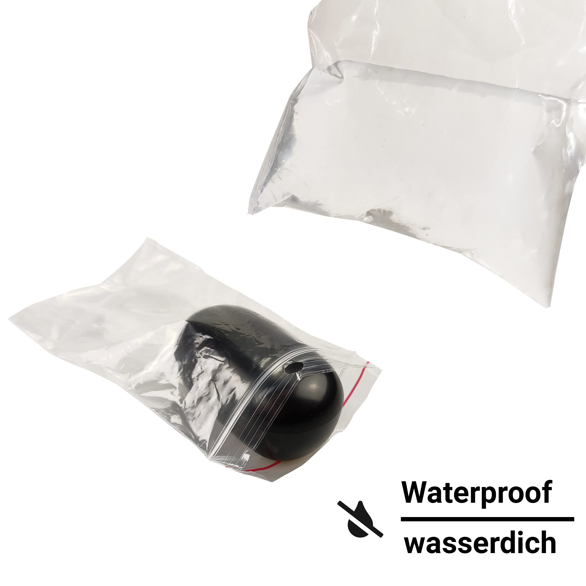 Netuno 500 Sacchetti con Chiusura a Pressione Trasparenti Mix Misure grandi (100 pezzi x 5 formati) bustine plastica Polietilene Buste con Zip Sacchetti di Plastica Richiudibili Polybags Trasparenti