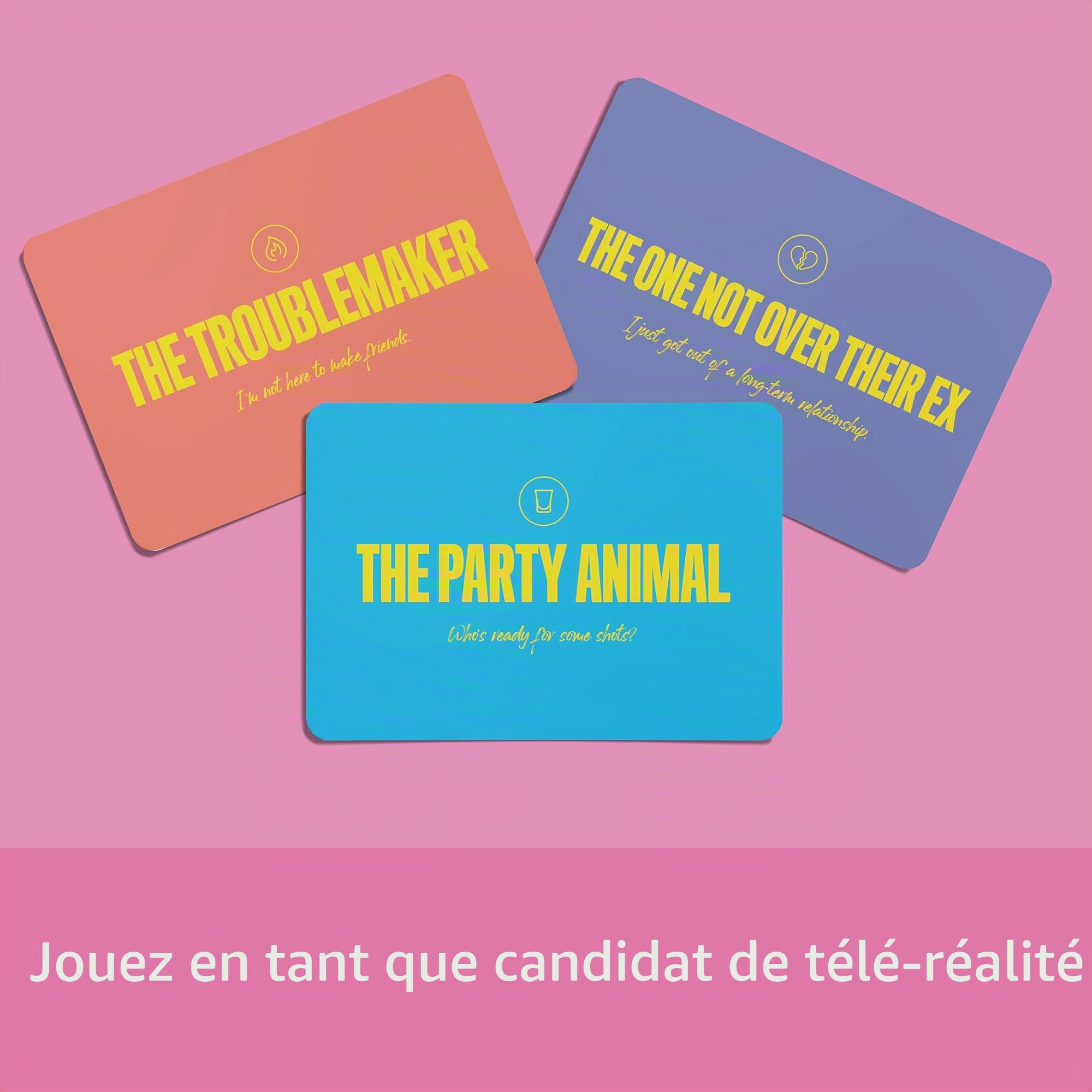 Lovestruck – Jeu de société de télé-réalité | 5 à 10 joueurs, pour groupes, soirée de jeu pour adultes, aucune connaissance télévisée nécessaire, déduction sociale
