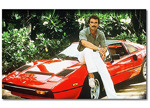 WandbilderXXL ® Leinwandbild "Ferrari Magnum" 80x50cm - in 6 verschiedenen Größen. Gedruckt auf Leinwand und fertig gespannt auf Keilrahmen. Leinwandbilder zu Top Preisen Cover