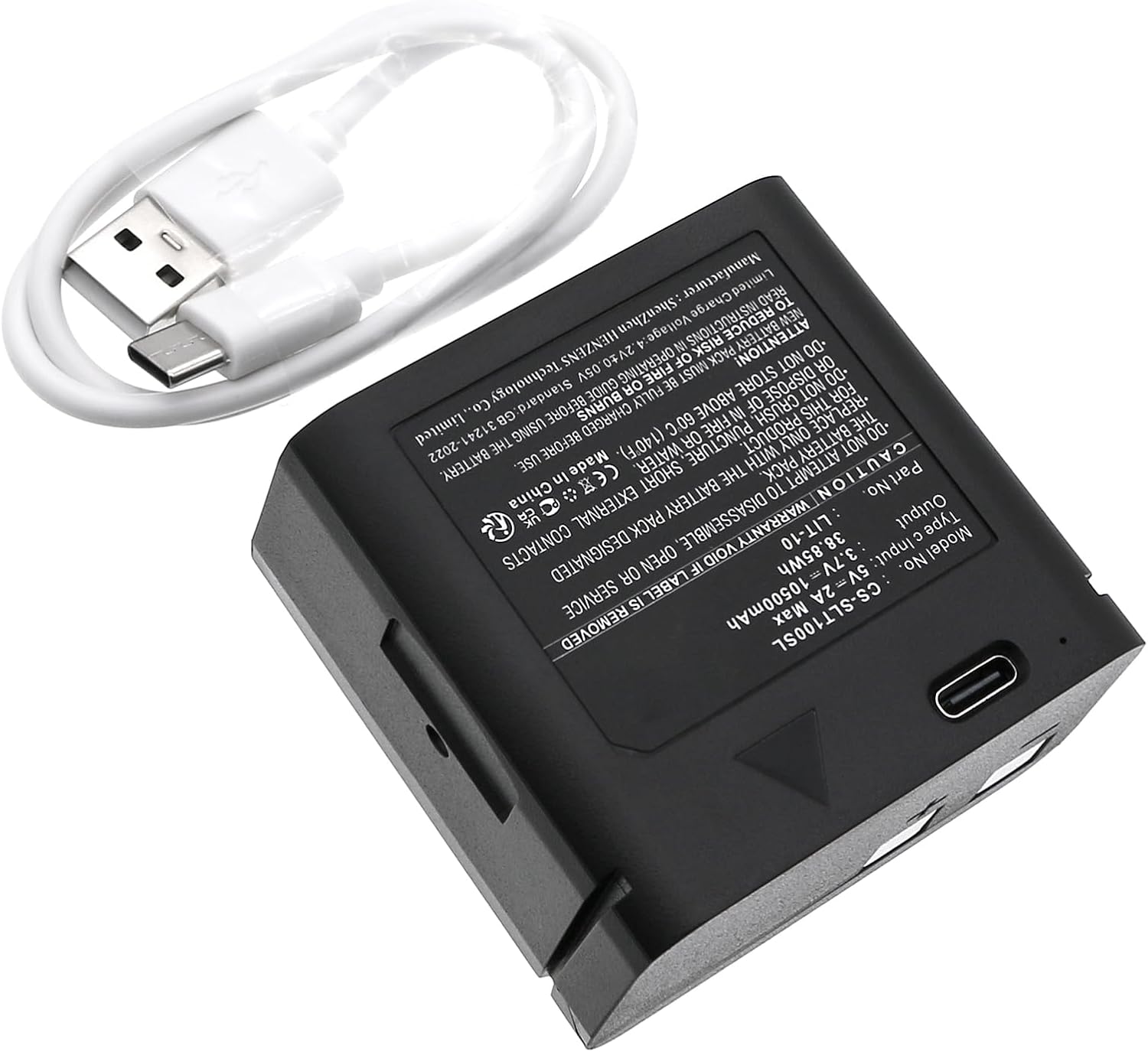 Replacement Battery(Li-ion, 3.7V, 10500mAh) for SPYPOINT Cell-Link, Link-Micro-LTE, Link-Micro-S-LTE, PN: for SPYPOINT LIT-10