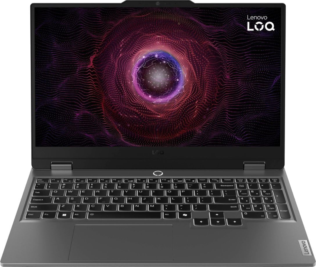 Lenovo (Upgraded) - LOQ 15.6" Gaming Laptop 144Hz FHD Display - AMD Ryzen 7-7435HS with 16GB RAM - 512GB SSD, NVIDIA GeForce RTX 4060 8GB, Windows 11, English KB- Luna Grey