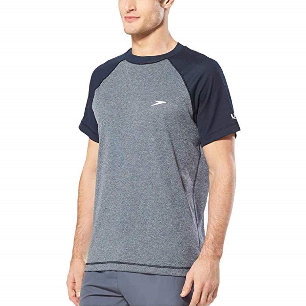 Speedo Camiseta de protección solar para hombre