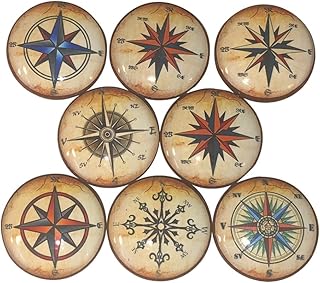 Twisted R Design Cabinet Knobs, Knobs for Kitchen Cabinets and Drawers, Matching Cabinet Knobs and Pulls with Brass Inserts, 1.5