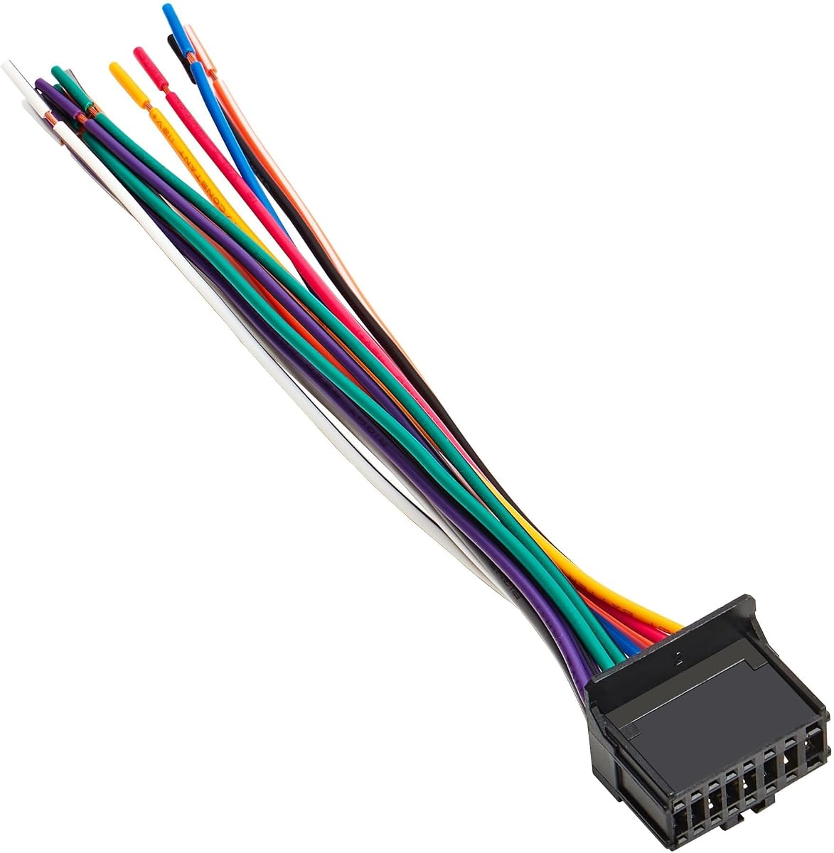 NuIth Arnés de cableado de radio de coche de 16 pines para conector estéreo Pioneer AVIC AVH DEH Aftermarket DVD NAV AVH-P3300BT, AVH-P3100DVD, AVH-P3200DVD, AVH-X2500BT, AVH-X8500BHS, AVH-X5500, AVH-X4500