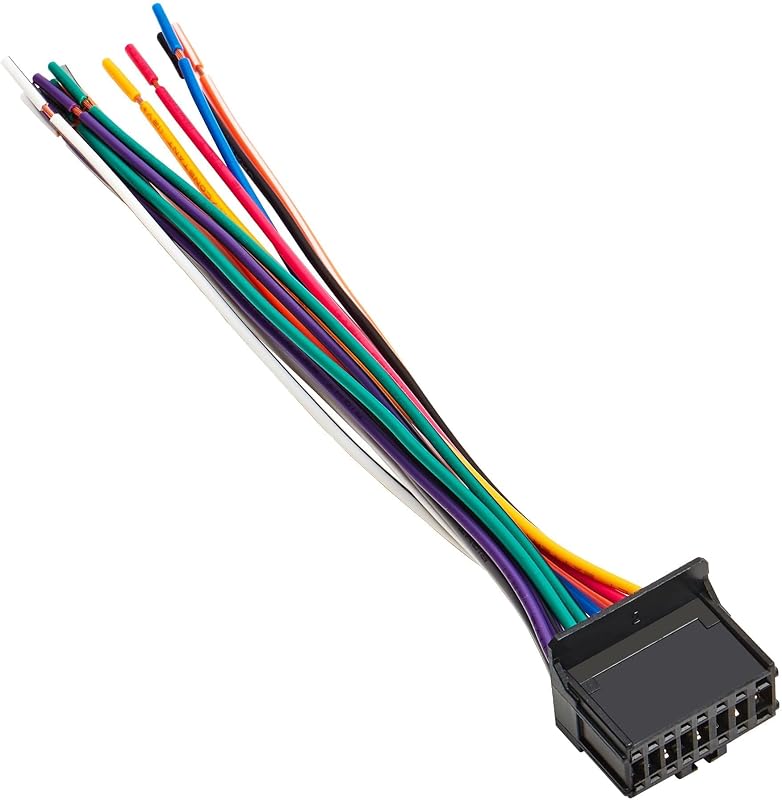 NuIth Arnés de cableado de radio de auto de 16 pines para conector estéreo Pioneer AVIC AVH DEH Aftermarket DVD NAV AVH-P3300BT, AVH-P3100DVD, AVH-P3200DVD, AVH-X2500BT, AVH-X8500BHS, AVH-X5500, AVH-X4500