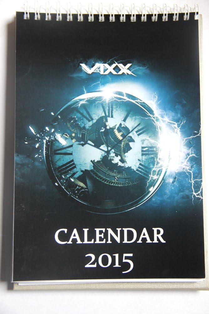 KPOP 2015 Calendar Bigbang Infinite CNblue Got7 TVXQ SNSD VIXX SHINee Table Desktop (VIXX)