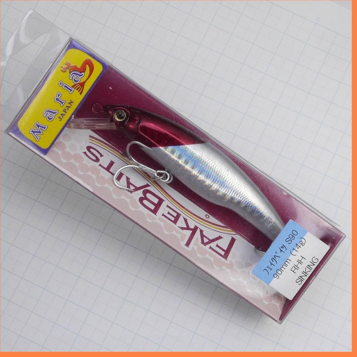 Amazon.co.jp: sマリア フェイクベイツ S 90 ホロレッドヘッド FAKE
