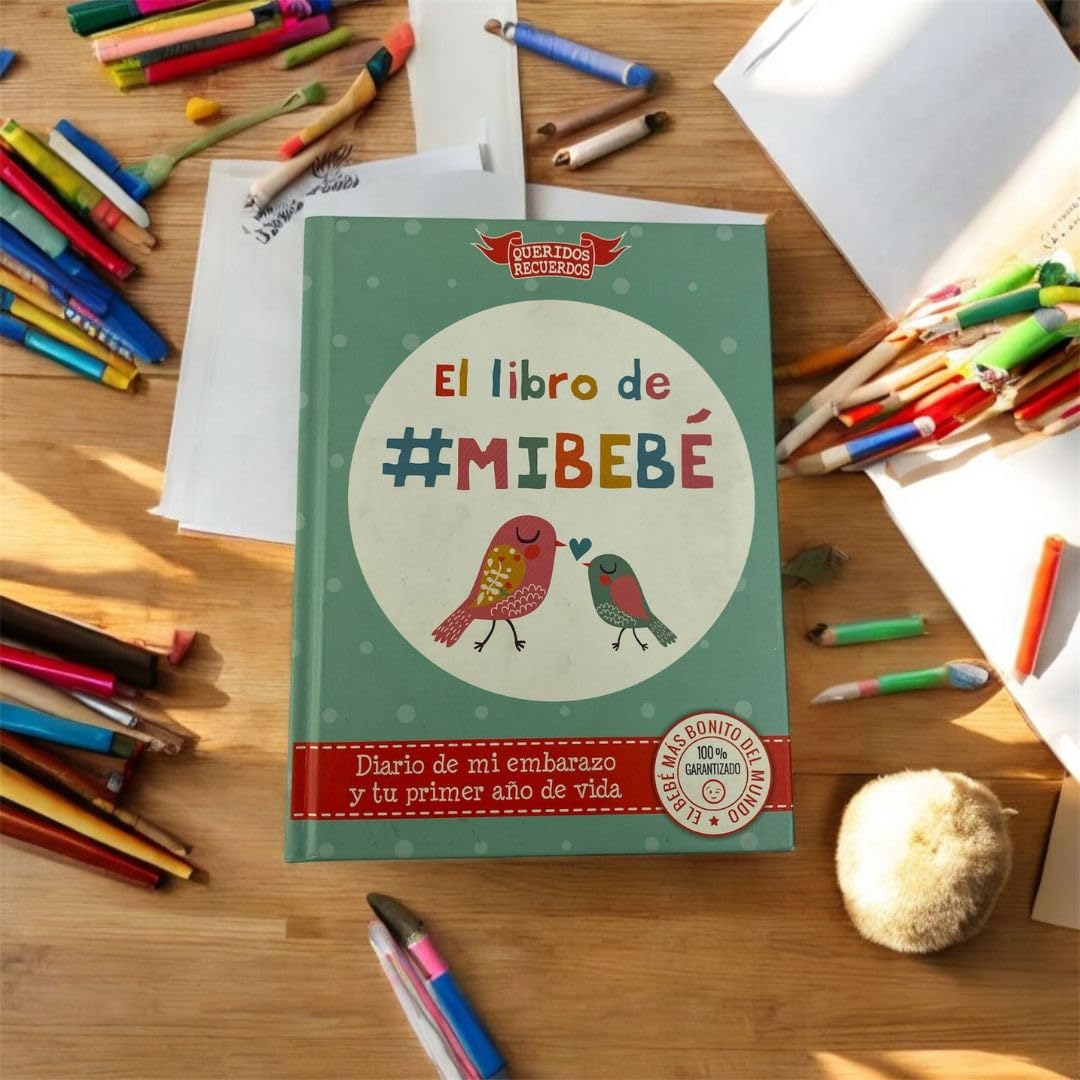 Embarazada: ‘El Libro de mi bebé’ - Recuerdos bebé - Diaro de Embarazo - Regalo Madre primeriza