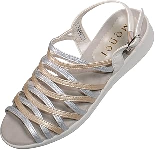 Amazon | Monet 881553 カジュアルモネ サンダル 21.5cm～24.5cm EEEE