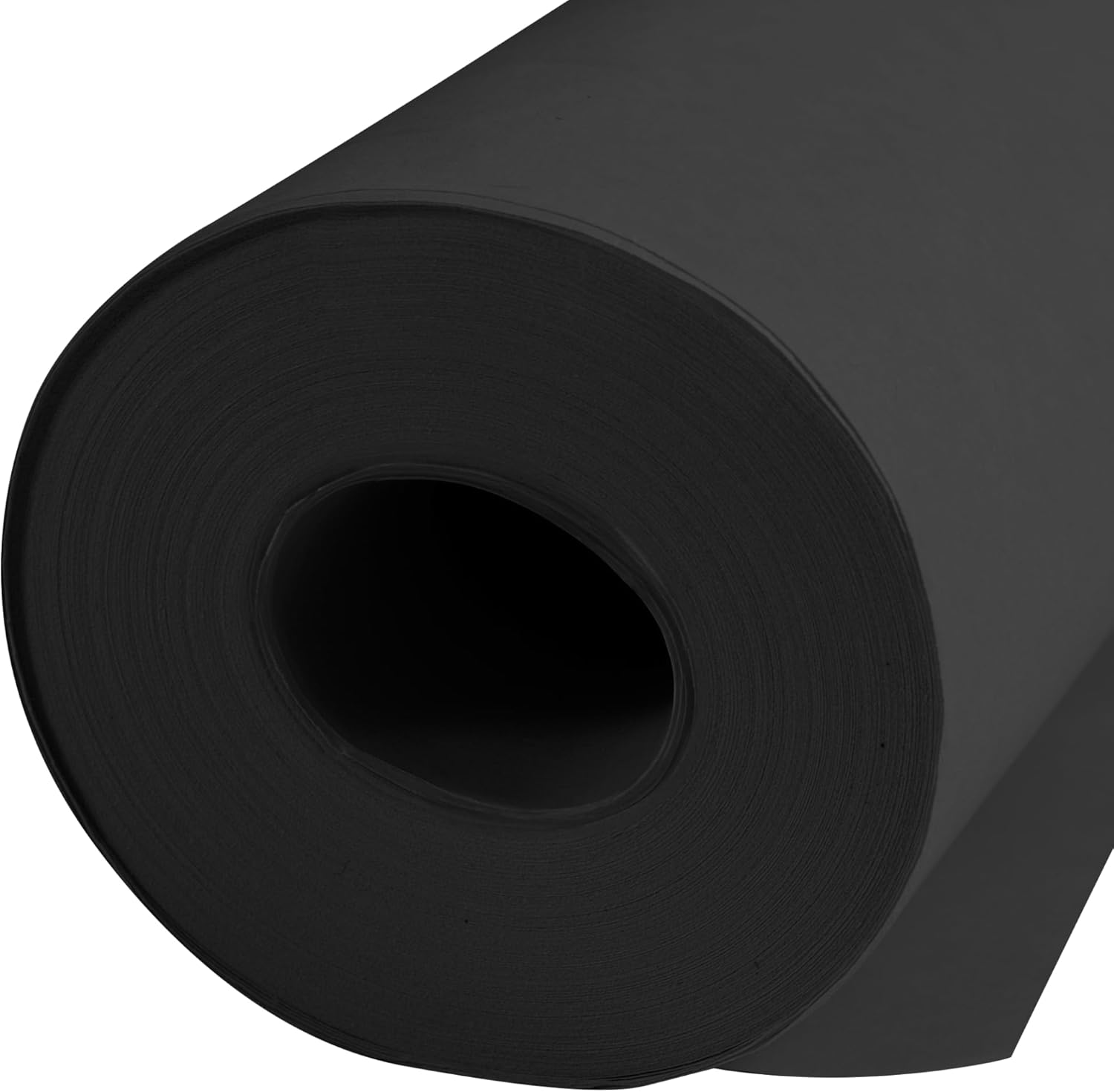 Paclord 36" x 1200" (100 ft) Black Kraft Paper Roll, 45 lbs