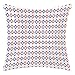 Housse de coussin en forme de losanges - 45,7 x 45,7 cm - Impression double face - Doux - Décoration pour canapé, lit, salon, chambre à coucher, voiture