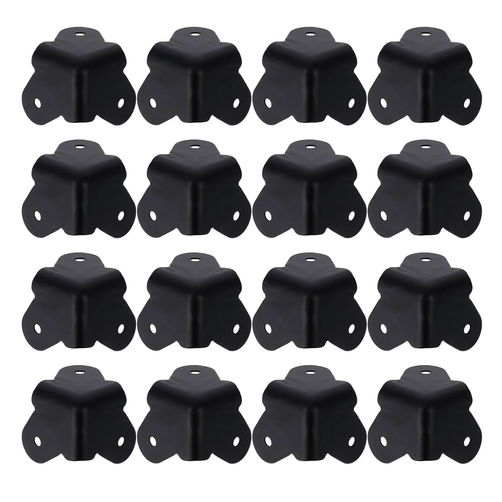 Lqrctry Black Metal Corner Protectors