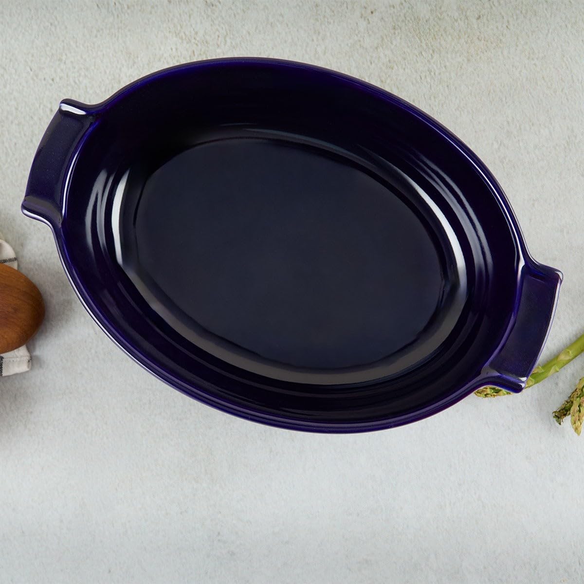 Aryıldız Elissa Oval Fırın Kabı Kobalt 31 cm