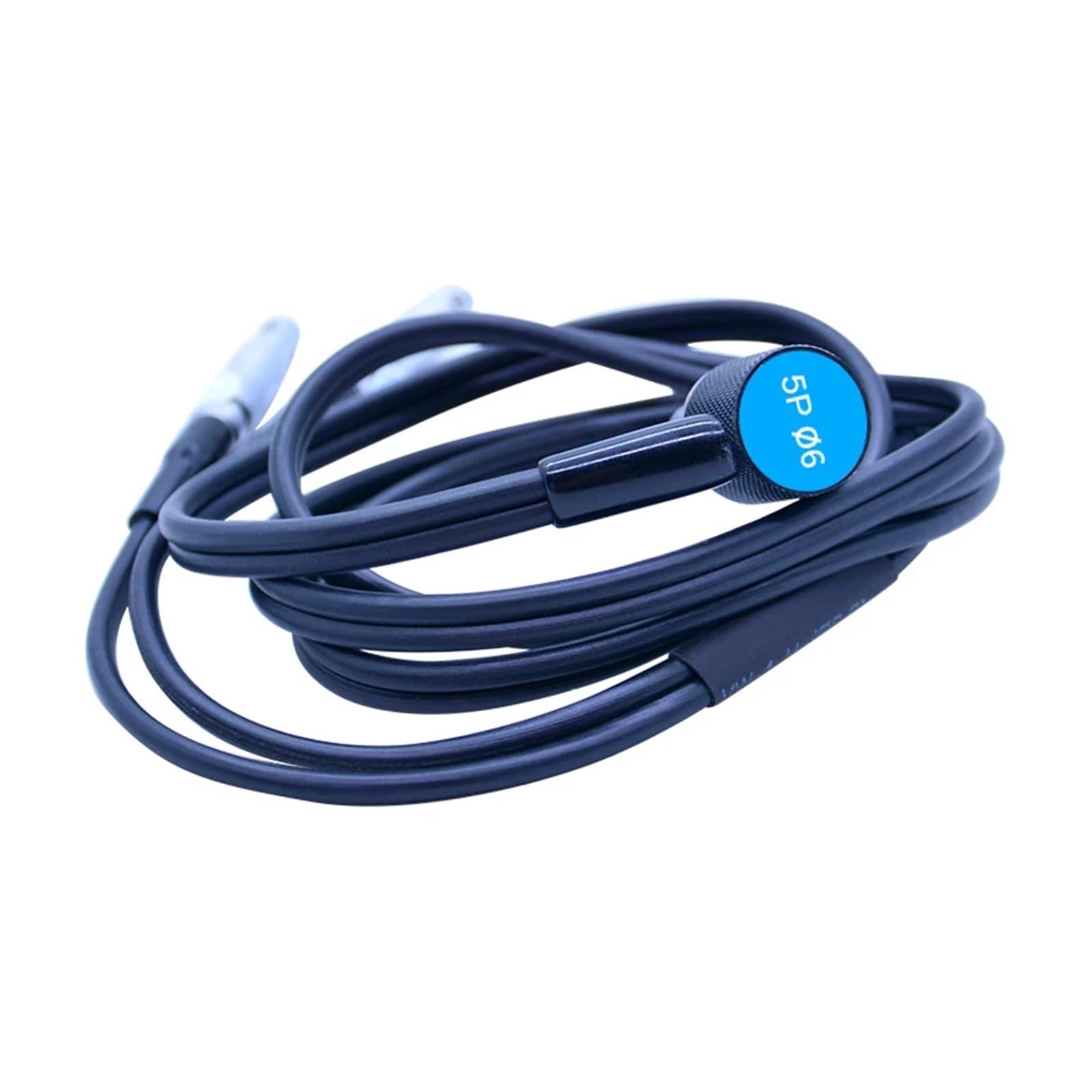 Spessimetro ad ultrasuoni Sonda cavo trasduttore diametro 10mm/5MHz Sonda originale 6mm/5MHz (Color : 10mm-5MHz)